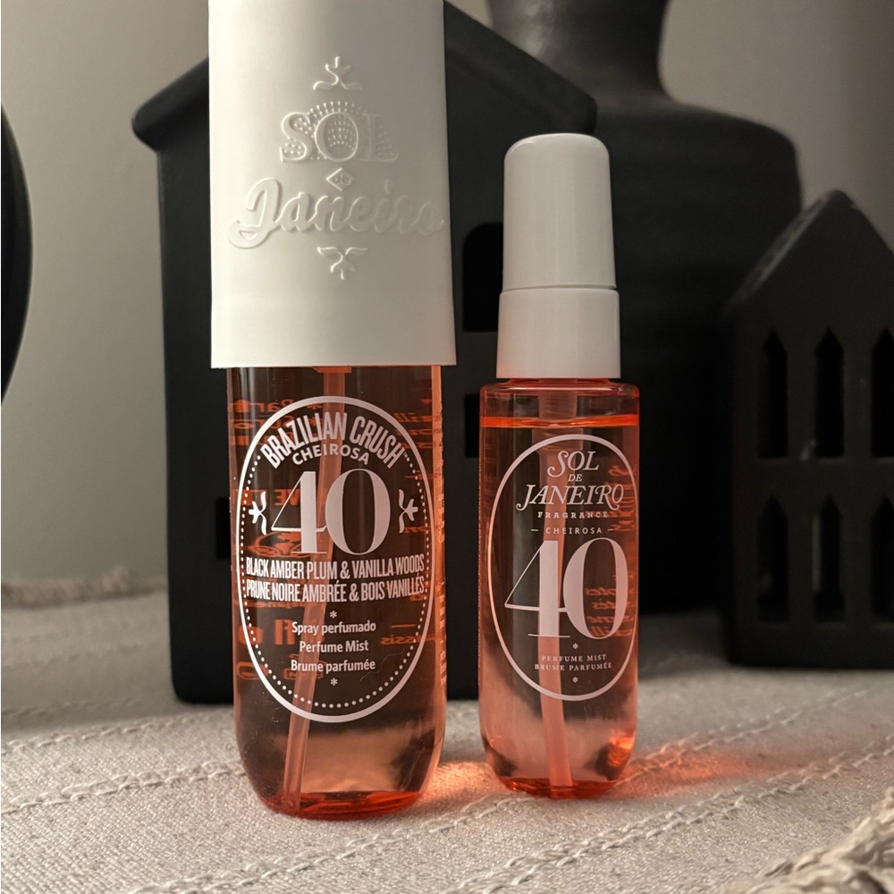Sol de Janeiro Cheirosa '40' Perfume Mists - Peach-Coral Bottles